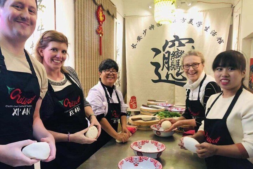 Making Noodles with Local Chef