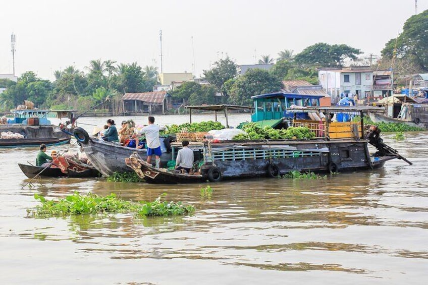 Experience Mekong River Village, Boat Ride & Cooking Desmotration