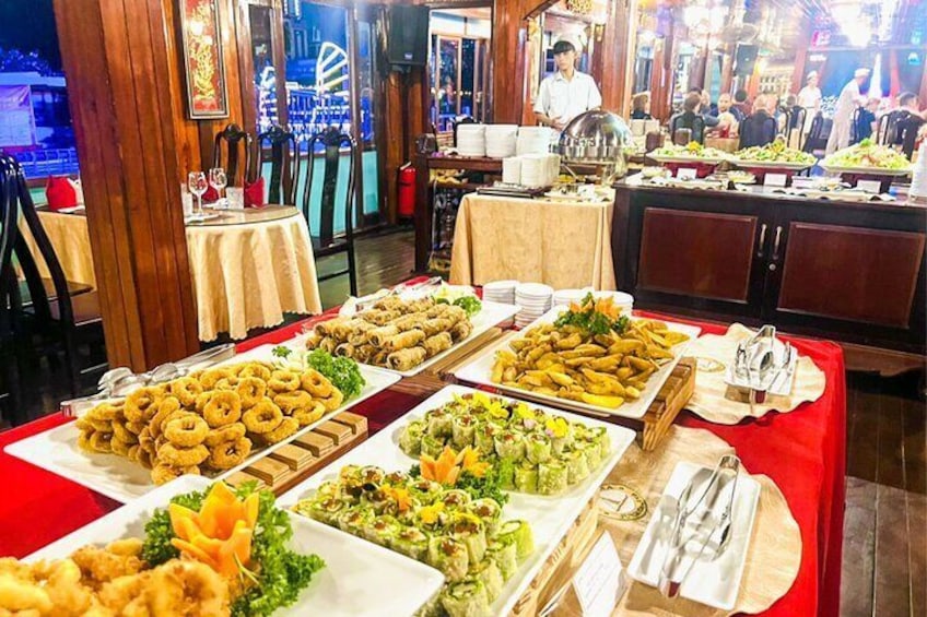Buffet Line on Boutique Junk