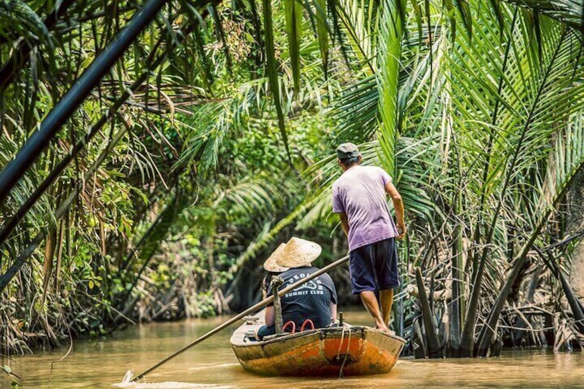 Small-Group 1-Day Mekong Delta: Boat Ride, Local Cottage & Pagoda