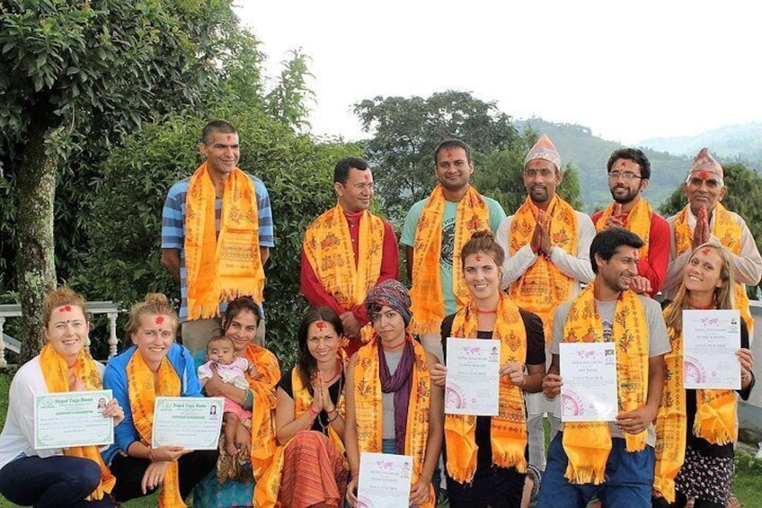 200 Hours Yoga Teacher Training at Nepal Yoga Home (starts on 1st of everymonth)