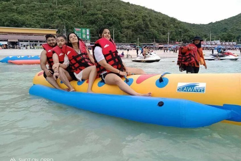 Banana boat activity