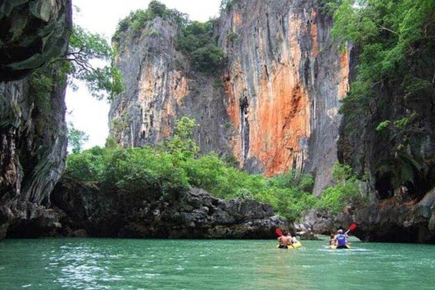 Phuket-James Bond Paradise Canoeing-Phang Nga bay By Luxury Boat