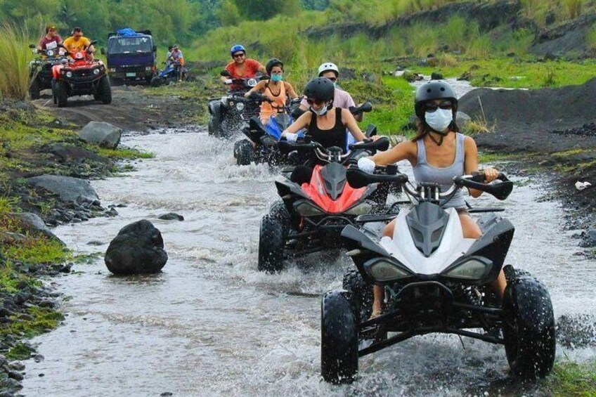 PHUKET: Rafting 7Km. Zipline- ATV - Waterfall, Lunch