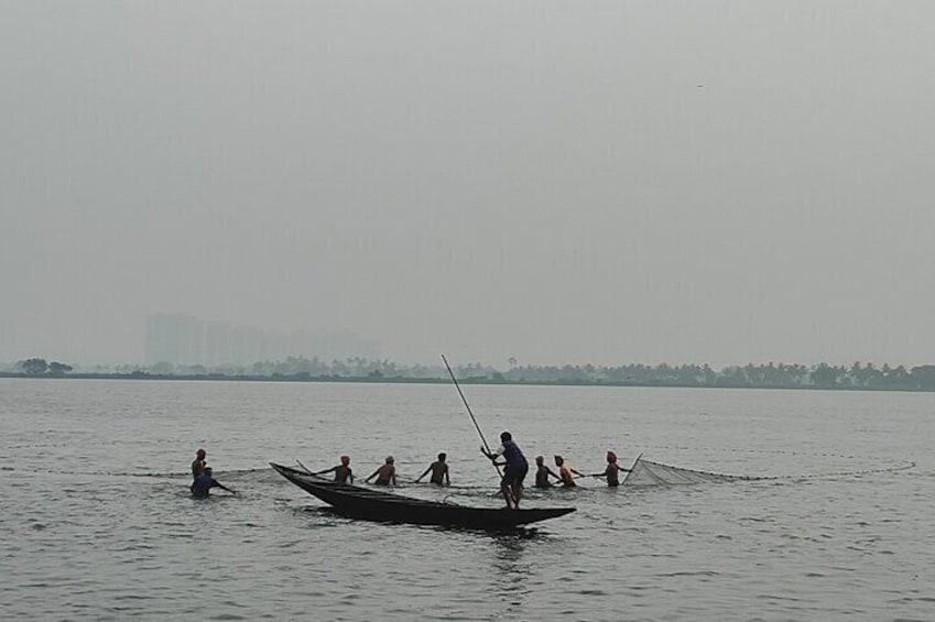 the unique fishing process