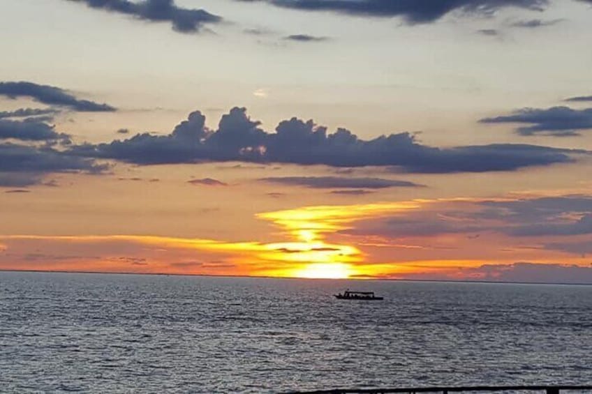 Beautiful sunsets from Queen Tara