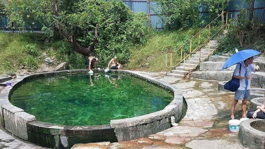 The popular Selayang Hotspring
