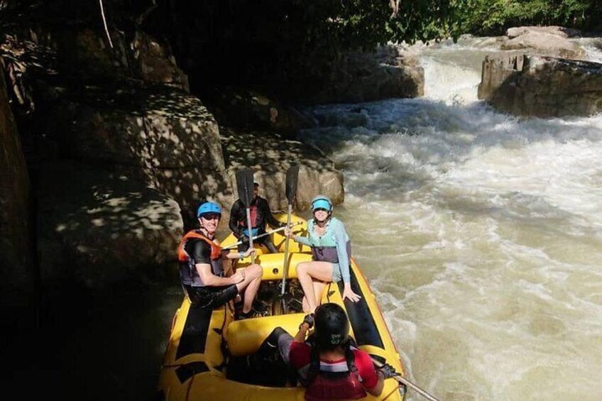 taking photo by the Ulu Slim River