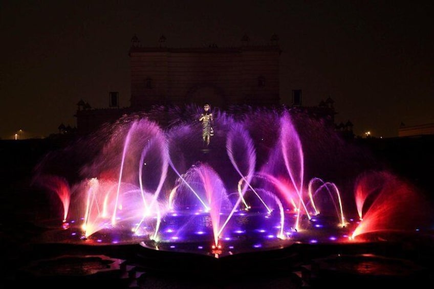 Akshardham Temple Tour Exhibition, Light and Water Show with Transfers