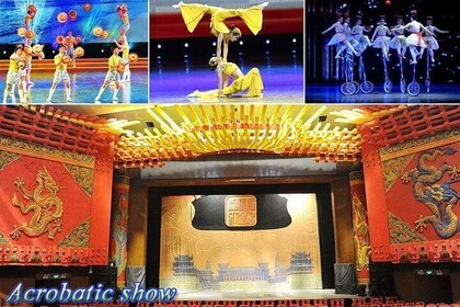 Chaoyang Acrobatic & No.1 Peking duck Banquet Quanjude All-Inclusive