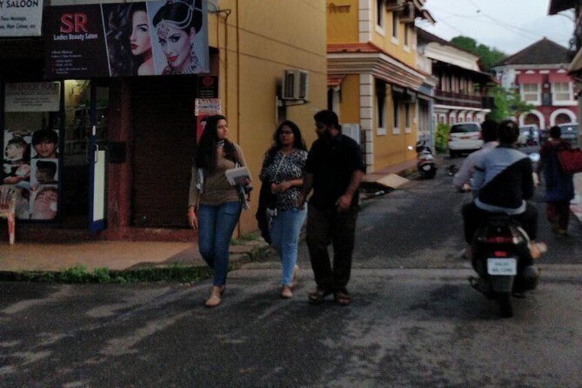Show item 2 of 13. Fontainhas Heritage Walk in Panaji