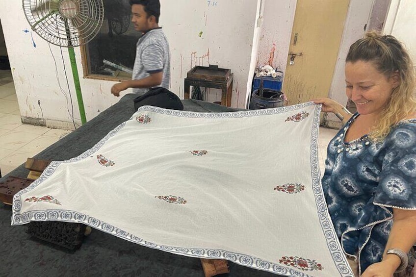 Learn Hand Block Printing Techniques & Print Your Own Fabric