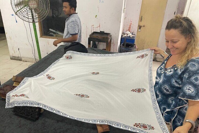 Learn Hand Block Printing Techniques & Print Your Own Fabric