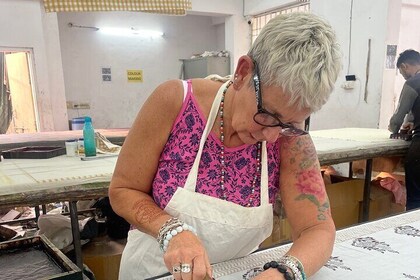 Lernen Sie Handblockdrucktechniken und drucken Sie Ihren eigenen Stoff