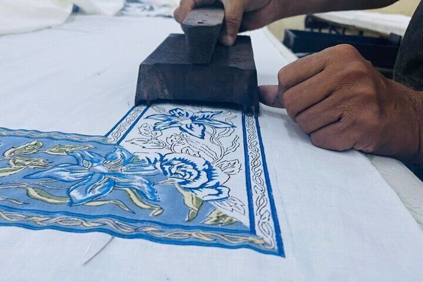 Learn Hand Block Printing Techniques & Print Your Own Fabric
