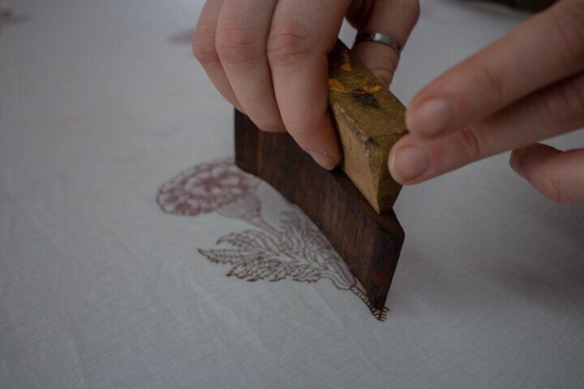 Learn Hand Block Printing Techniques & Print Your Own Fabric