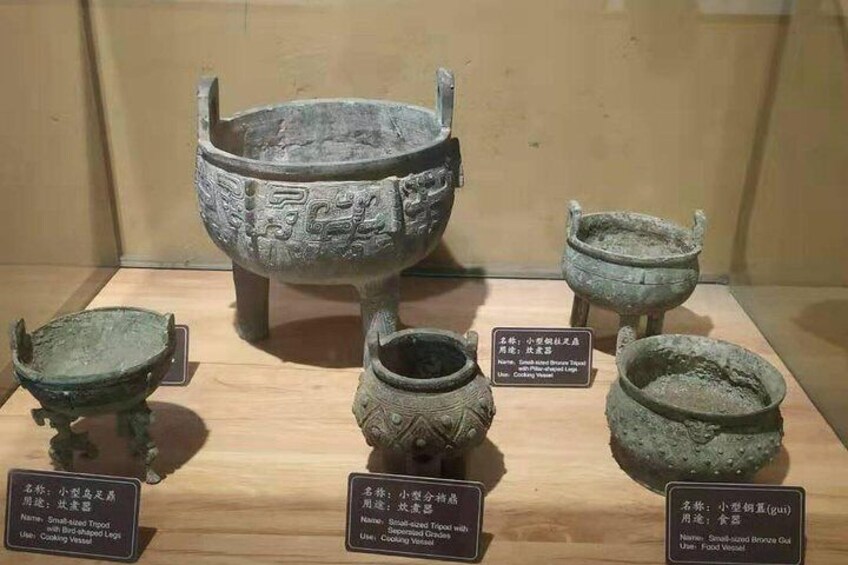 All inclusive Anyang Yin Xu ruins and Character Museum day tour from Zhengzhou