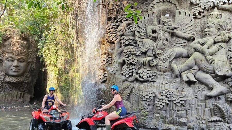 Gorilla Cave ATV Quad Ride and Blue Lagoon Snorkeling Tour