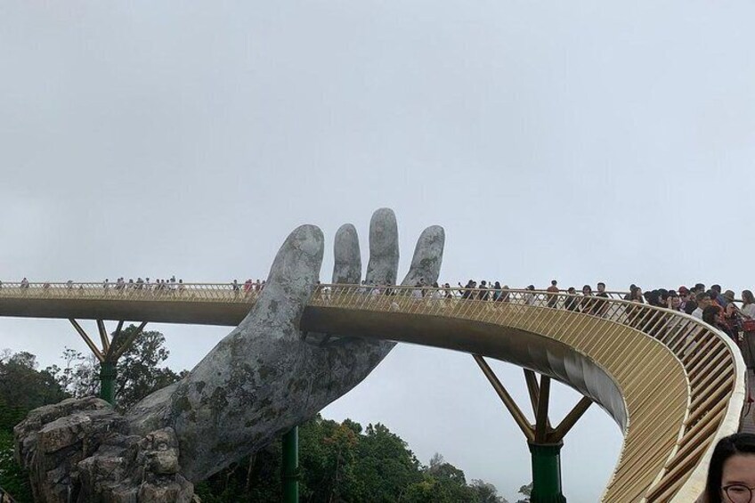 Marble Moutain - Golden Bridge - Ba Na Hill via Cable Car from Da Nang or Hoi an