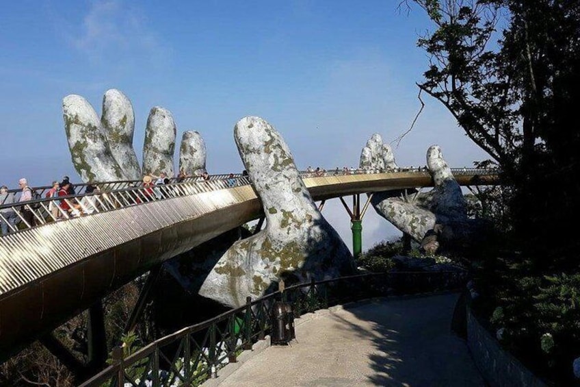 Marble Moutain - Golden Bridge - Ba Na Hill via Cable Car from Da Nang or Hoi an