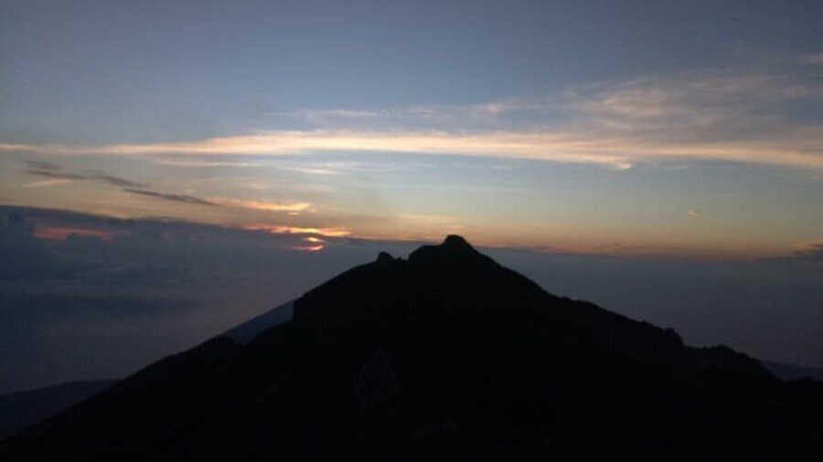 Amazing View From The Peak Of Mt. Agung