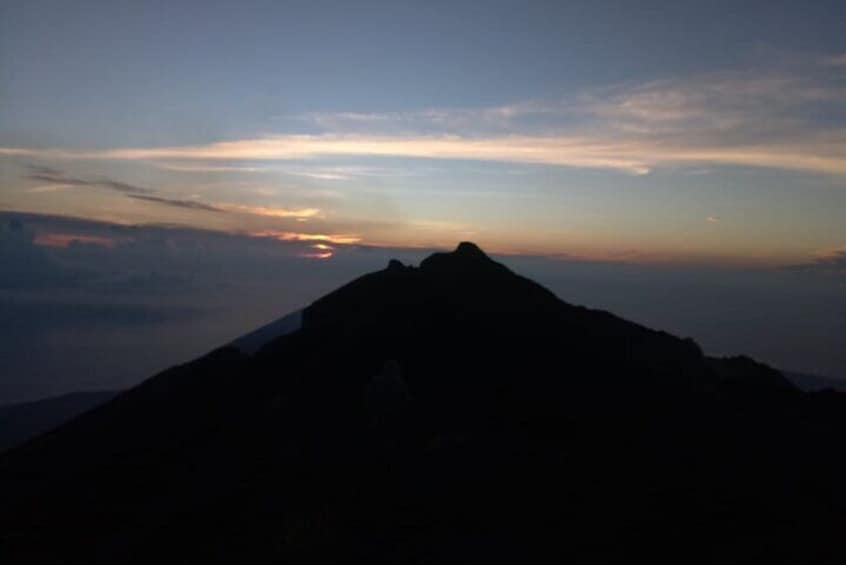 Amazing View From The Peak Of Mt. Agung