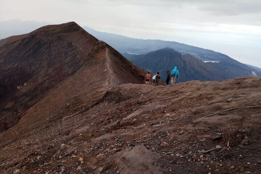 Amazing View From The Peak Of Mt. Agung