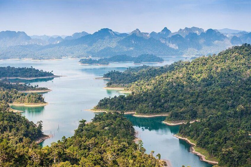 Full Day Khao Sok National Park Tour from Krabi with Bamboo Rafting & Lunch