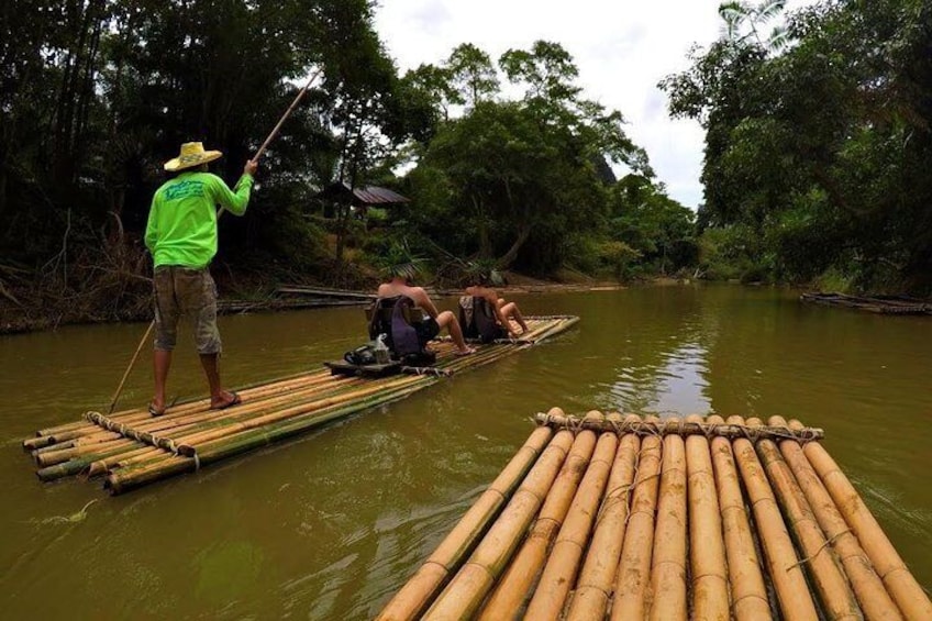 Full Day Khao Sok National Park Tour from Krabi with Bamboo Rafting & Lunch
