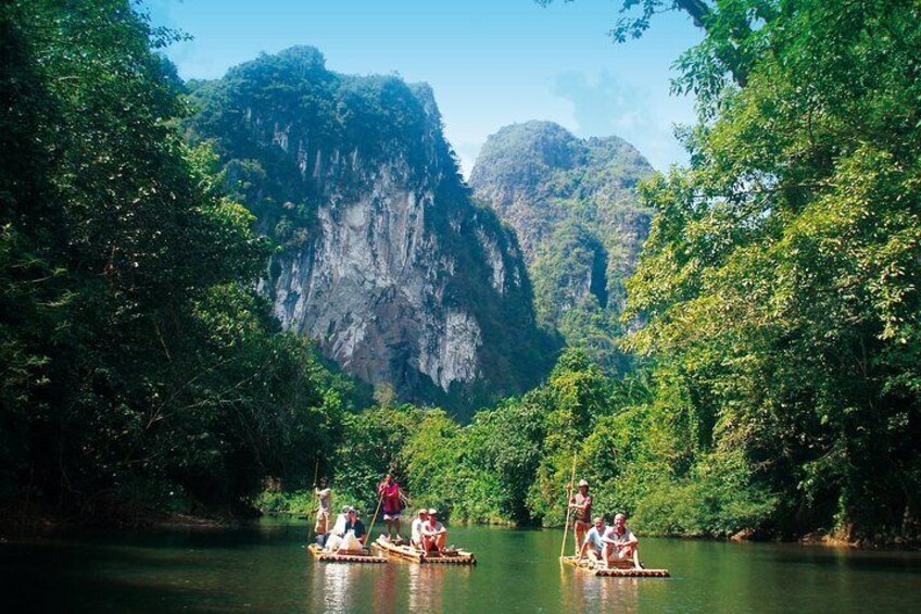 Full Day Khao Sok National Park Tour from Krabi with Bamboo Rafting & Lunch