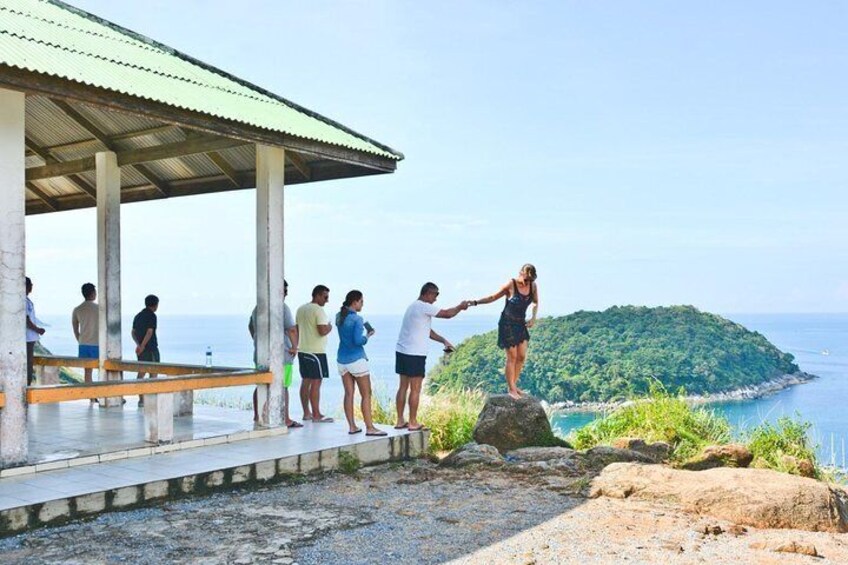 Phuket City Tour to Karon View Point, Big Buddha & Wat Chalong (Multi Languages)