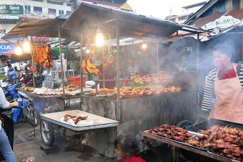 Siem Reap Street Food Evening Tour