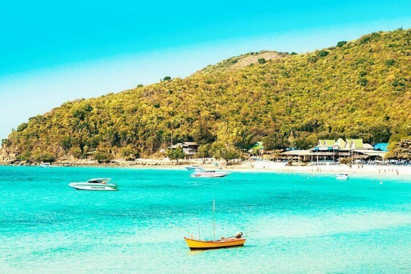 Join Coral Island Half-day Trip with Thai Lunch(Ta wan Beach) from Pattaya