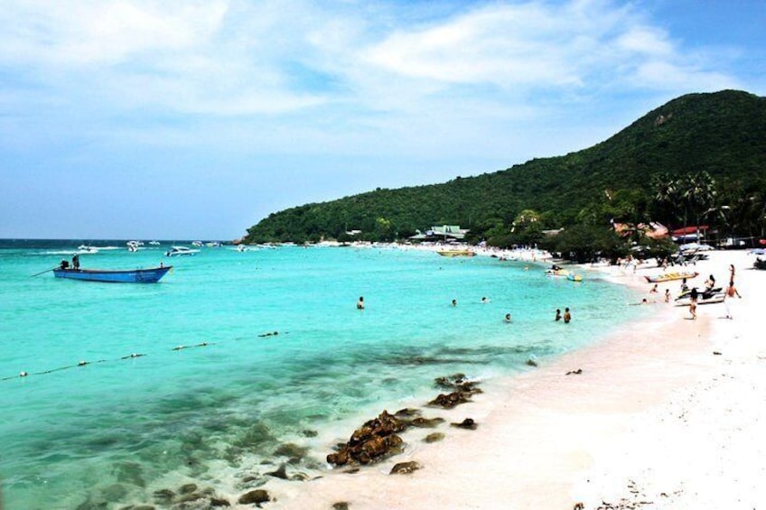 Join Coral Island Half-day Trip with Thai Lunch(Ta wan Beach) from Pattaya