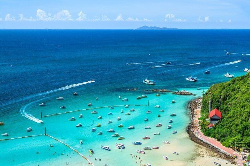 Join Coral Island Half-day Trip with Thai Lunch(Ta wan Beach) from Pattaya