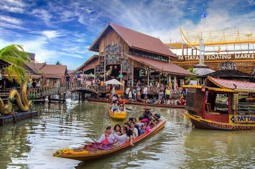 Pattaya Discovery Tour with Floating Market, View Points & Lunch