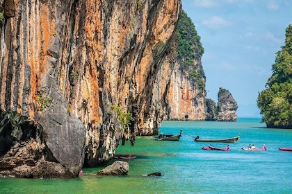 Phang Nga Bay (James Bond Island) & Monkey Cave · by Long tail Boat