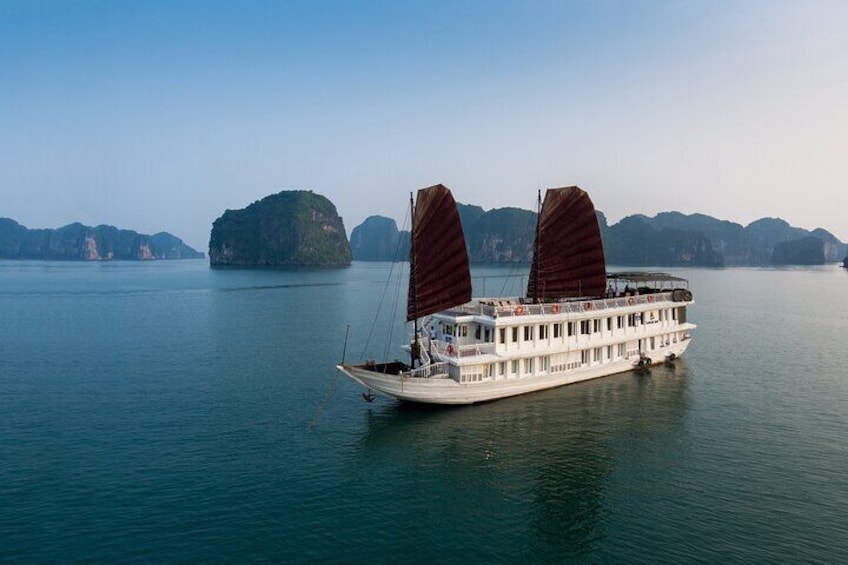 Bai Tu Long Bay Cruises Peaceful and Cozy Group Boat 2D1N