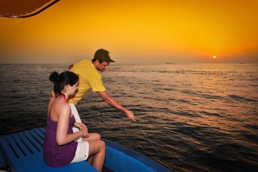 Maafushi: Sunset Fishing With Bbq Dinner