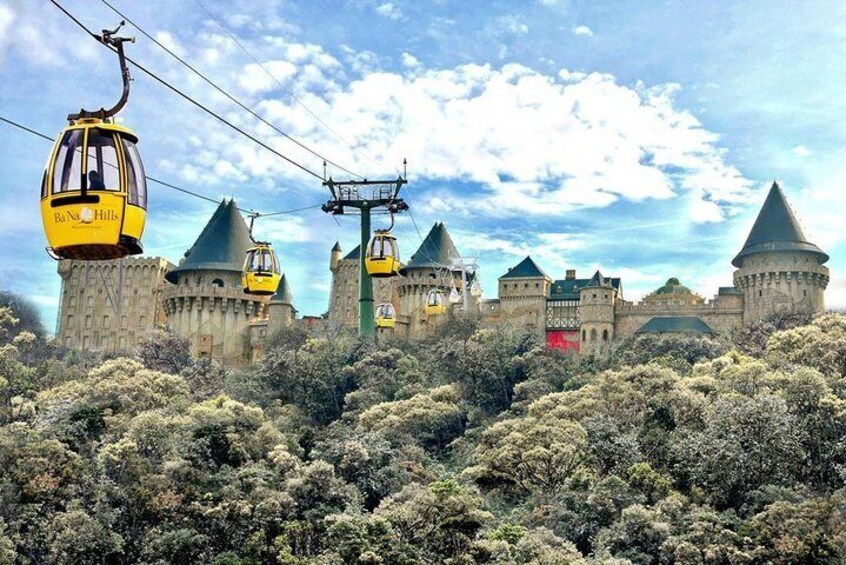 Golden Bridge & Ba Na Hills Full Day Small Group From Danang City