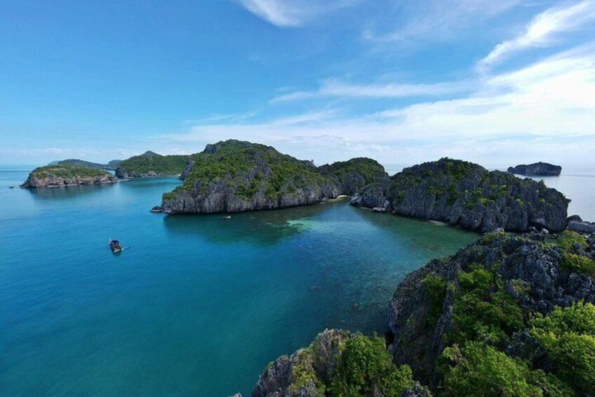 Ang Thong National Marine Park Tour by Big Boat from Koh Samui