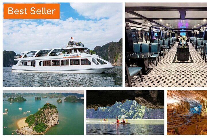 From Hanoi: Halong Day Cruise Highlight With 3*/4*/ 5* Options 
