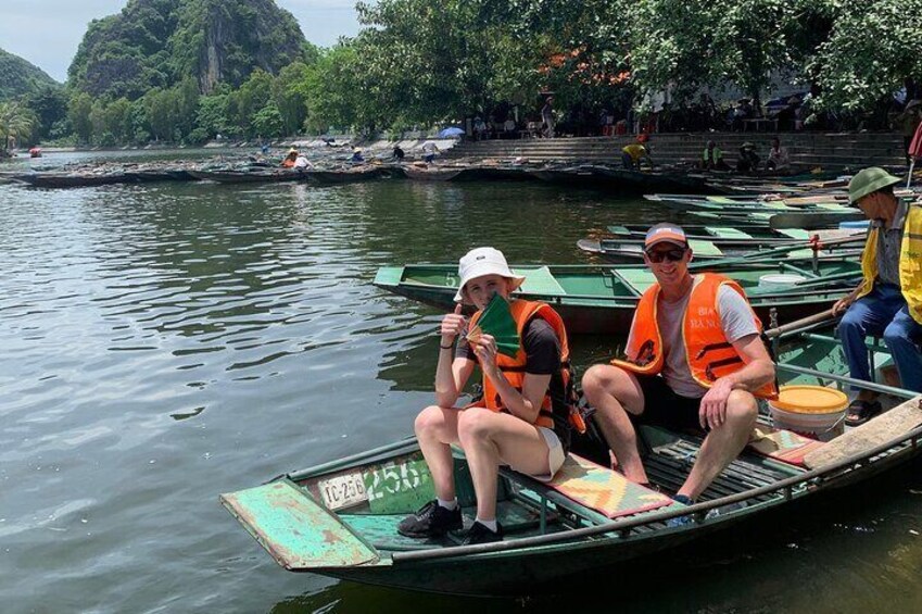 Boating in Trang An