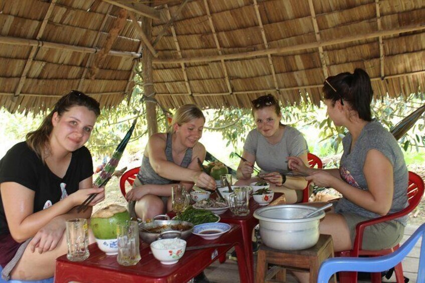 Private Non-touristy Mekong Delta with Biking 1 Day
