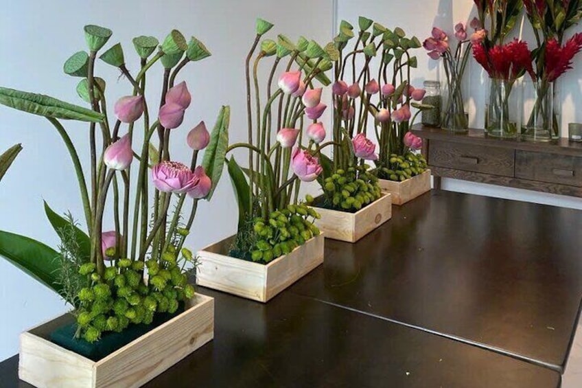 Ho Chi Minh Flower Arrangement Workshop