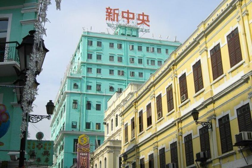 Show item 2 of 5. Hotel Central an 11-storey building situated along Avenida de Almeida Ribeiro. Constructed in 1928, Hotel Central was 1st modern Casino in Macau