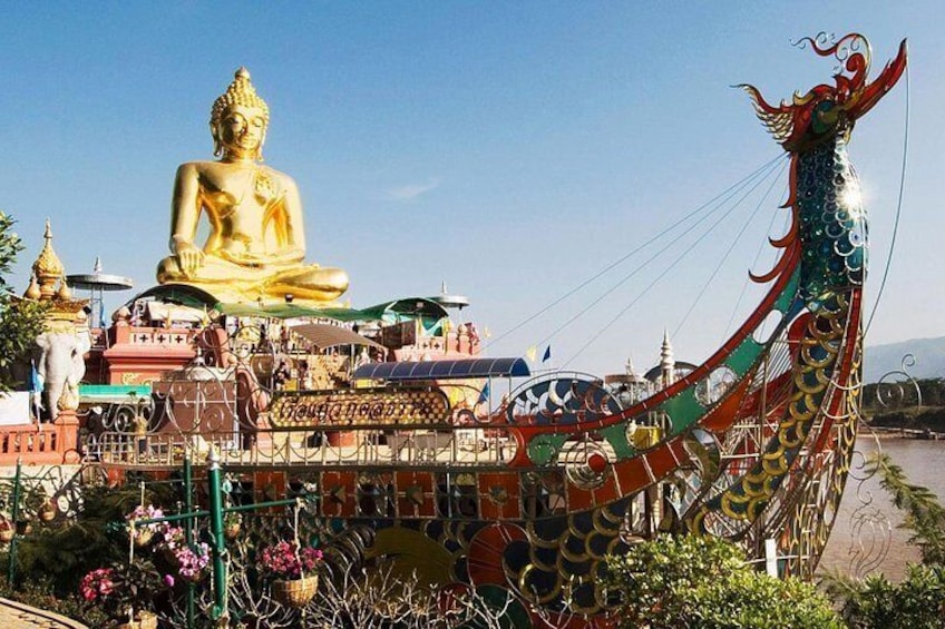 Chiang Rai One Day Tour from Chiang Mai including White Temple & Golden Triangle