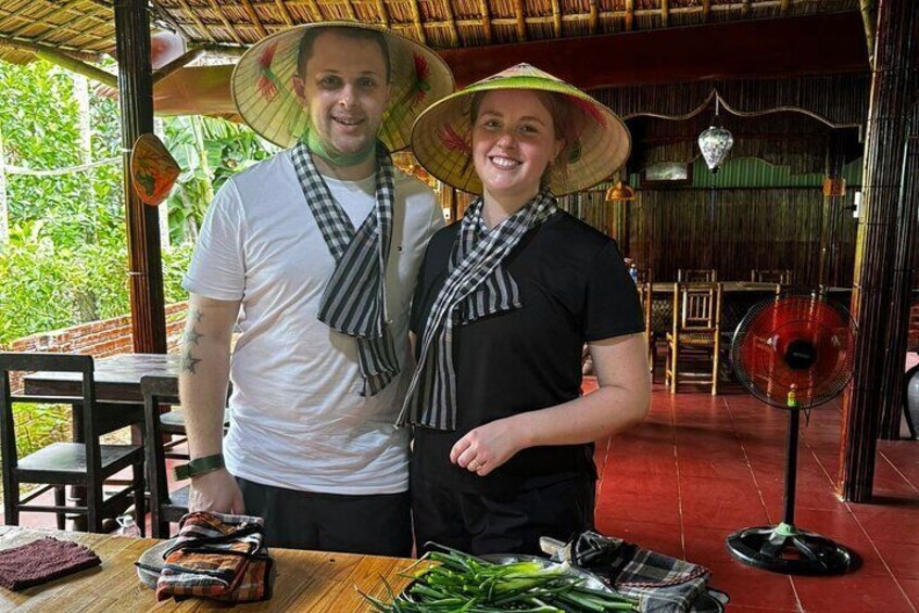 Hoi An Eco Cooking Class(Local market, Basket boat, crab fishing& cooking class)