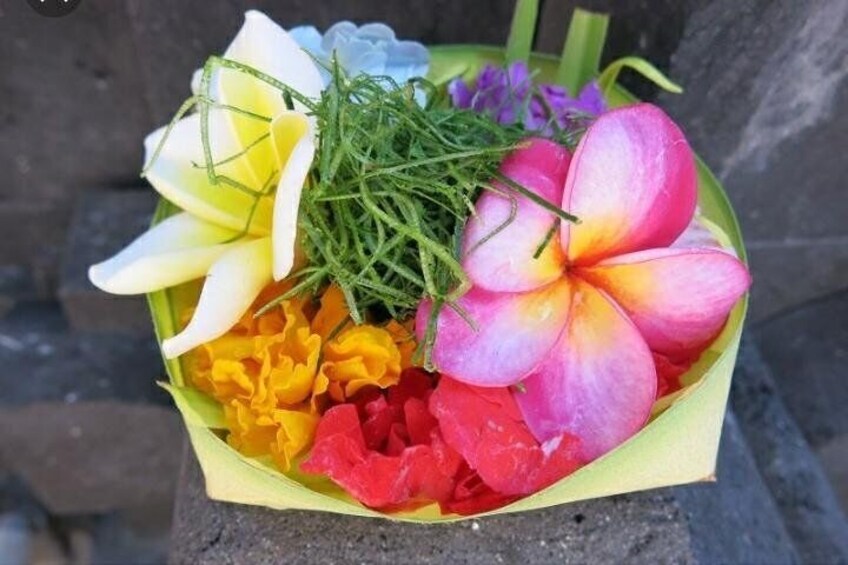 Balinese Offering Making