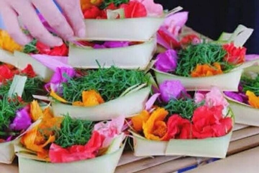Balinese Offering Making